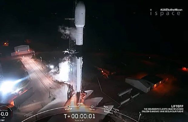 Rashid rover launched on Hakuto-R - Japan's lunar lander.