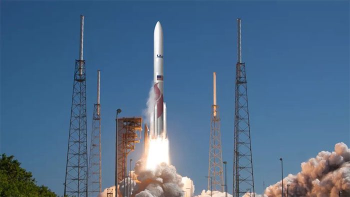 The rocket will carry hair samples of former U.S. presidents into space.
