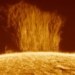 photographer captures plasma waterfall 100 000km on the surface of the sun 126415
