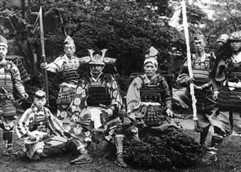 rare records portraits of japanese samurai warriors near 200 years ago 125783