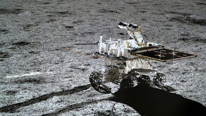 Yutu-2 exploring the far side of the Moon since 2019.