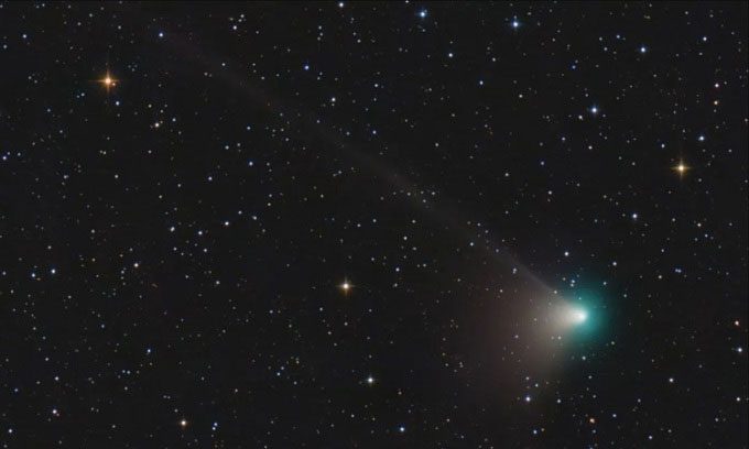 Comet C/2022 E3 (ZFT) captured by John Chumack.