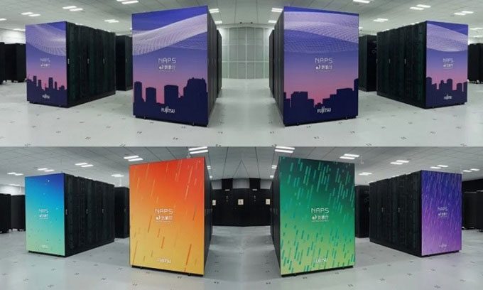 Supercomputer aids in forecasting rain cloud formations.