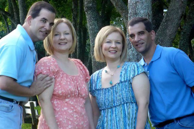 Two twin brothers marry two twin sisters