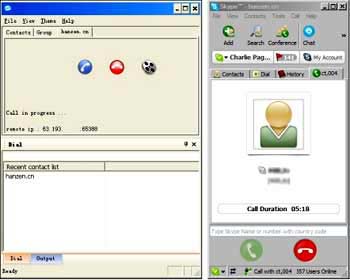 skype b