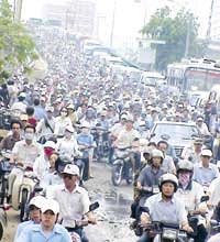 Emissions from 16 million motorcycles remain uncontrolled.