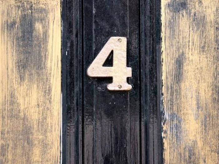 The number 4