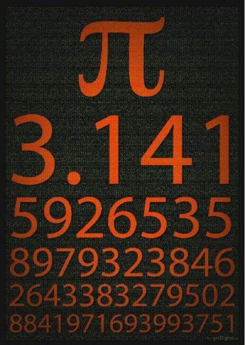 The value of Pi is exceptionally important.