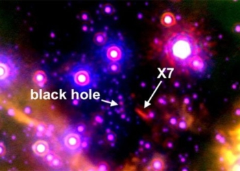 space monster at the center of the galaxy is devouring an mysterious entity 126118
