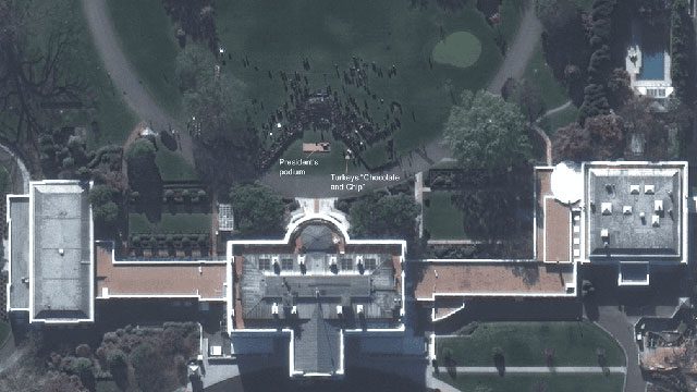 Annual Presidential "Pardon" ceremony for Thanksgiving turkey at the White House