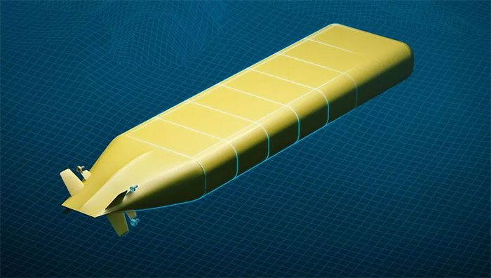 The largest unmanned submarine in the world.