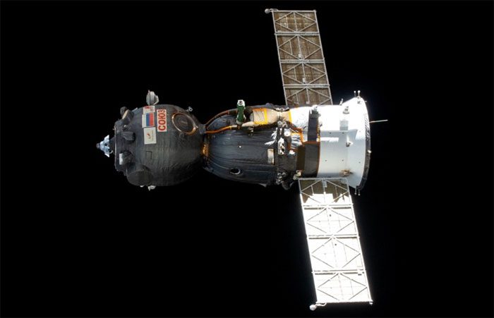 Russian Soyuz spacecraft.