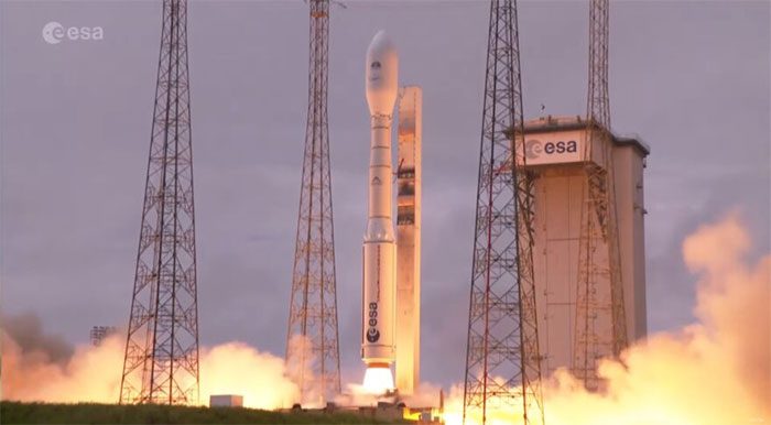 European Space Agency (ESA) launches Vega-C rocket.