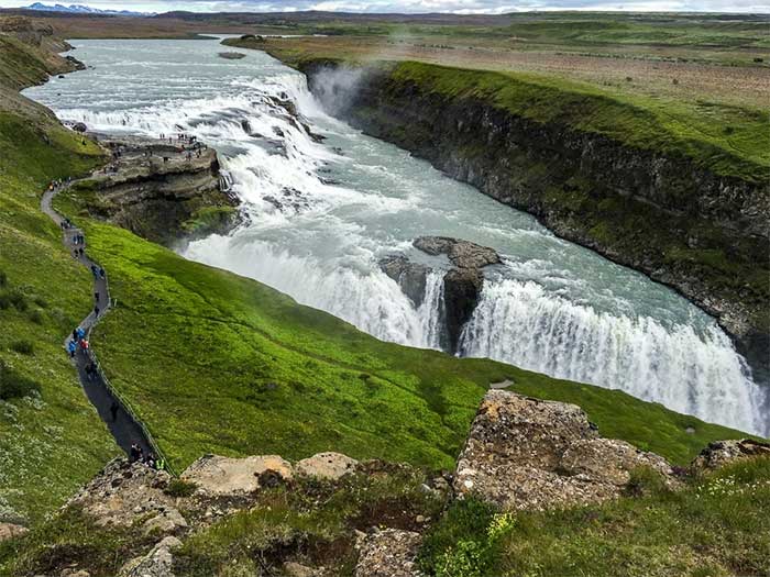 Gullfoss Waterfall