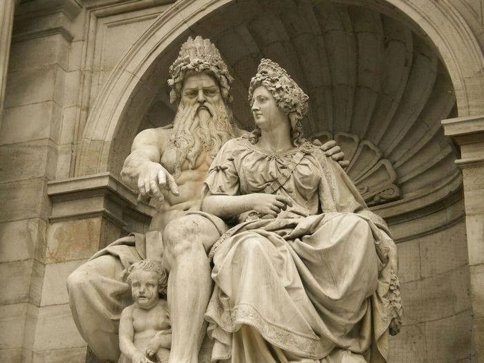 Gods Zeus and Hera are said to be siblings