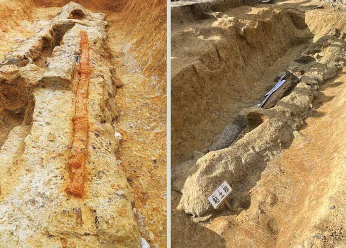 "The Sword of the Giant" found in an ancient mound as grand as itself