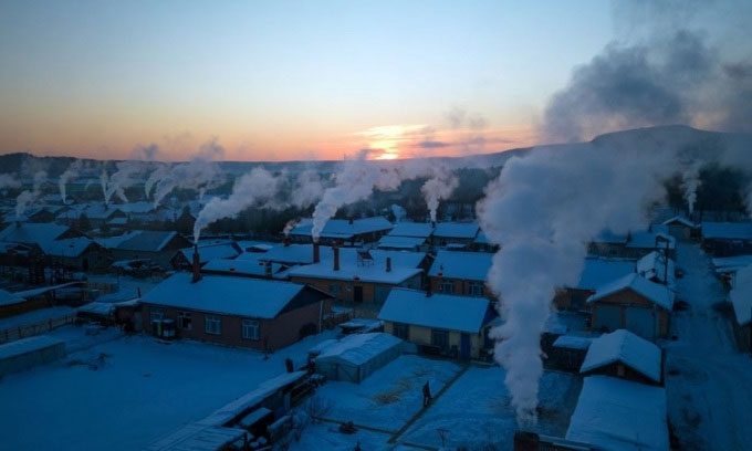 Makhachkala recorded temperatures of -53 degrees Celsius in January 2023.