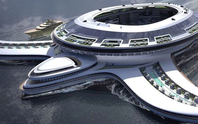 "This artificial wonder will become the ideal retreat for the ultra-wealthy in the future
