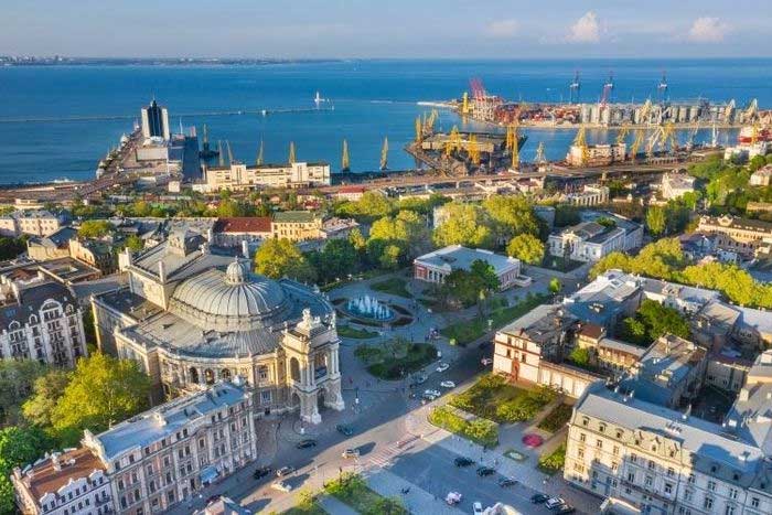 City of Odessa, Ukraine.