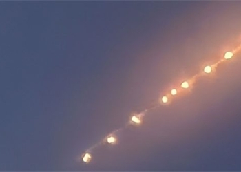 the phenomenon of mysterious light appearing in the sky over china 125844