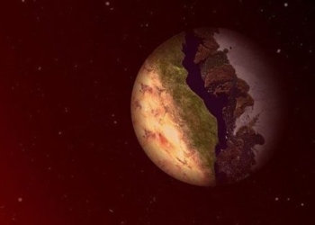 the sunset is sleeping on the two faced planet 126440