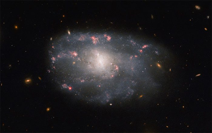 NGC 5486 galaxy captured by Hubble telescope.