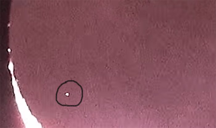Meteorites crash into the Moon, leaving many craters.