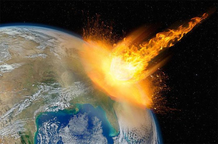 Meteorite Collision with Earth