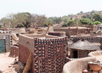 tiebele the village created from the distribution of every house is an artwork 93516