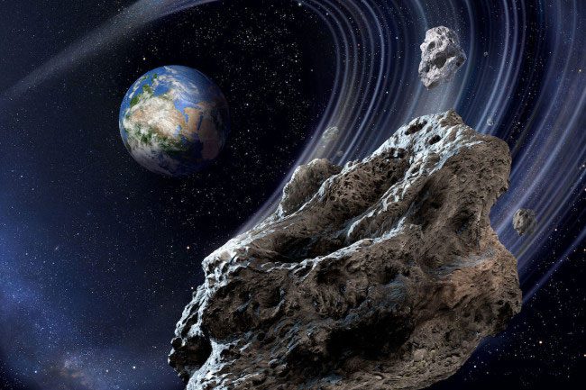 Many asteroids frequently "threaten" Earth