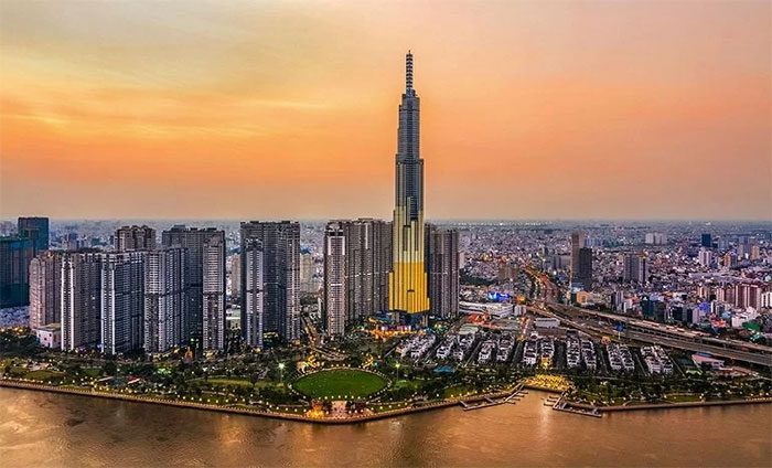 The Landmark 81 building.