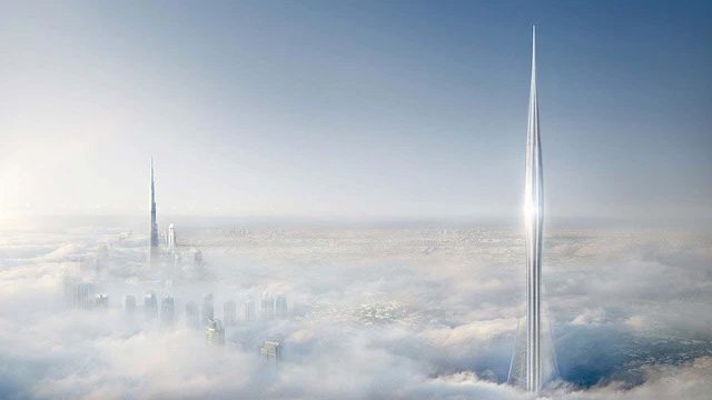 Saudi Arabia is undergoing a construction boom with many "huge" mega-projects.