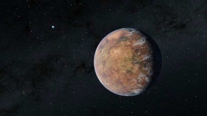 Simulation of the exoplanet TOI 700 e.