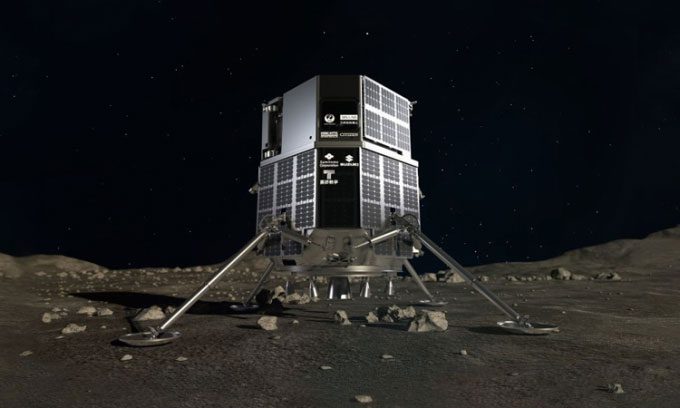 Design of the Hakuto-R lunar lander by ispace.