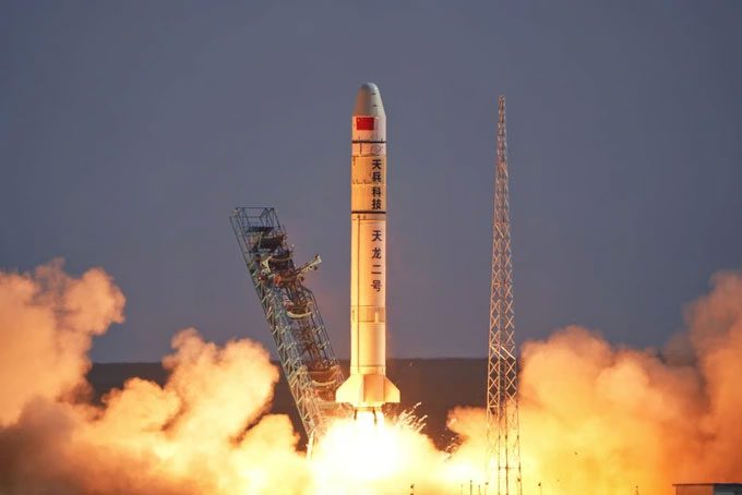 China successfully launches liquid-fuel rocket into space