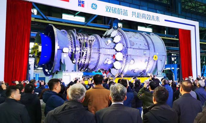 The first HA-class gas turbine produced by China. 