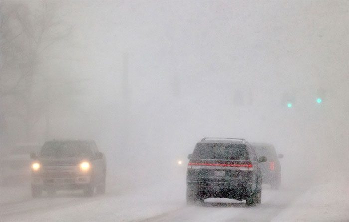 Heavy snowfall has isolated many areas during the Christmas holiday.