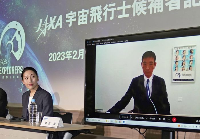 Ayu Yoneda (left) and Makoto Suwa (right) are the selected astronauts.