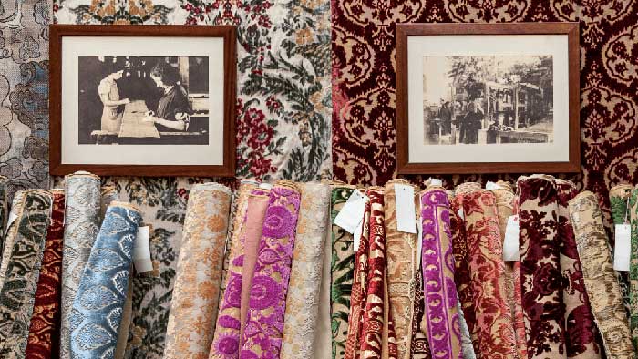 Beautiful, luxurious, and precious velvet fabrics.
