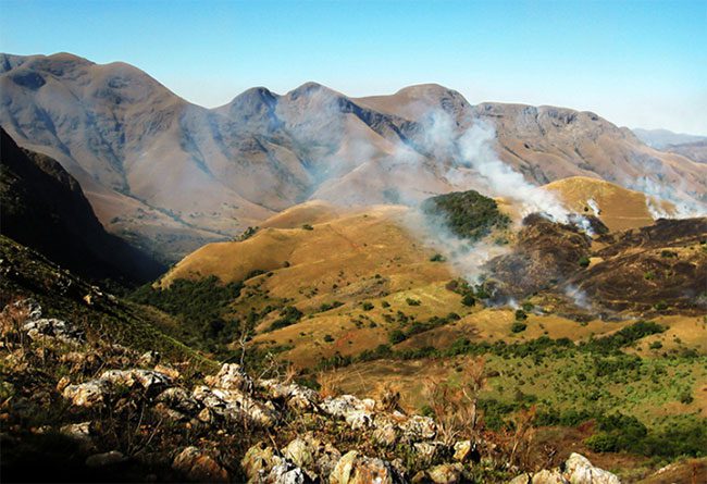 Barberton Greenstone Belt in South Africa-Swaziland.