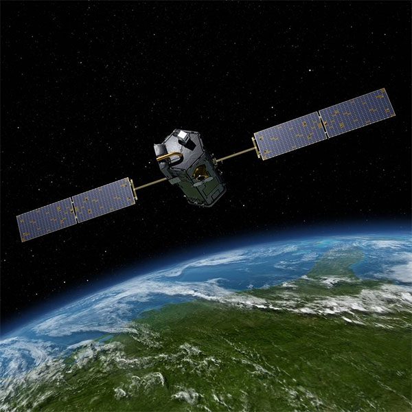 Orbiting Carbon Observatory-2 satellite.