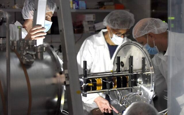 TAU-SAT1, the nano satellite developed by Tel Aviv University.