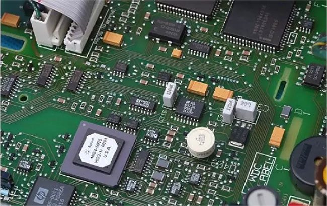 Beryllium is commonly used in the assembly of high-tech electronic components.