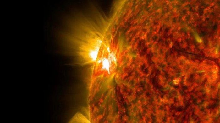 A coronal mass ejection observed by NASA's spacecraft