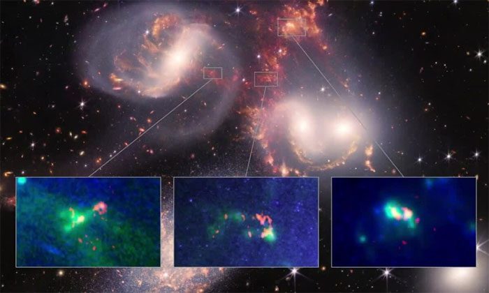 Stephan's Quintet galaxy group.