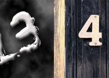 why number 13 and number 4 are considered unlucky 125680