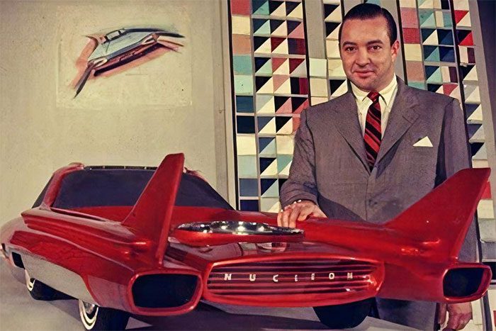 Ford's nuclear-powered car model.