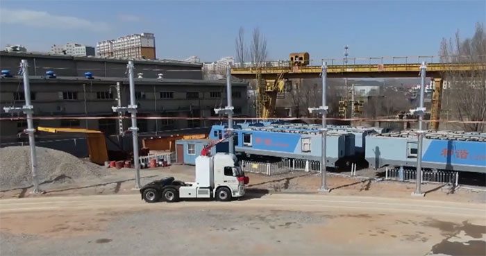 Electric truck is twice as energy-efficient as diesel vehicles.