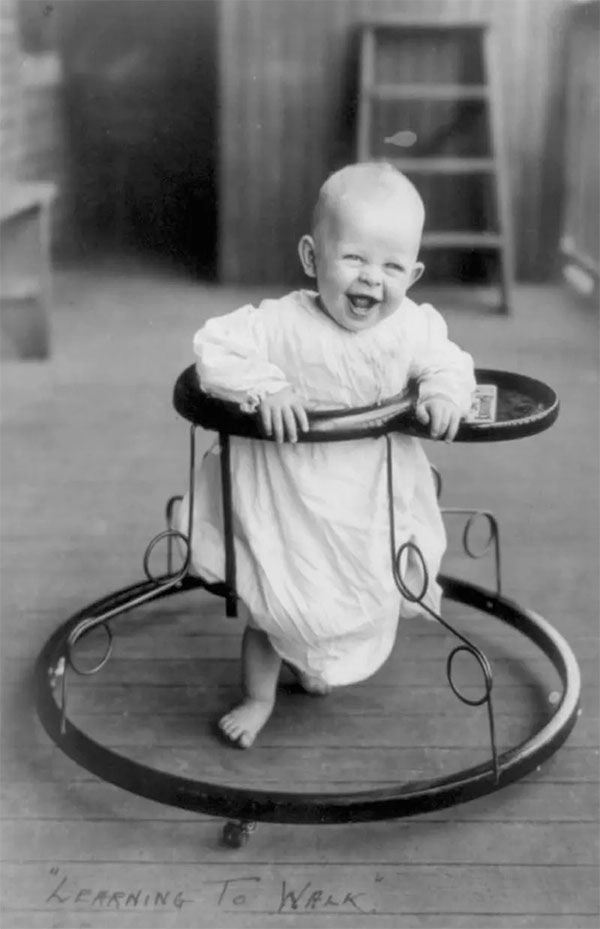 These walkers underwent certain improvements in the early 19th century.