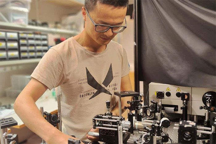 Researcher Yi Zhang from Aalto University.